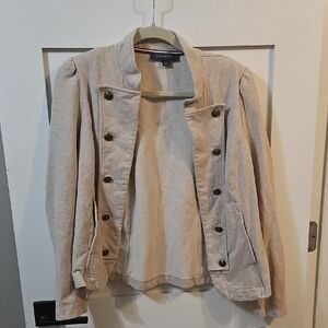 Tommy Hilfiger Women's Cream Utility Jacket
